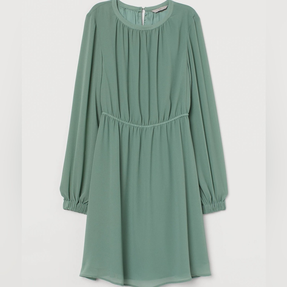 H&M CHIFFON DRESS
